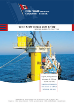 Otto Wulf - Broschüre "Offshore Projekte"